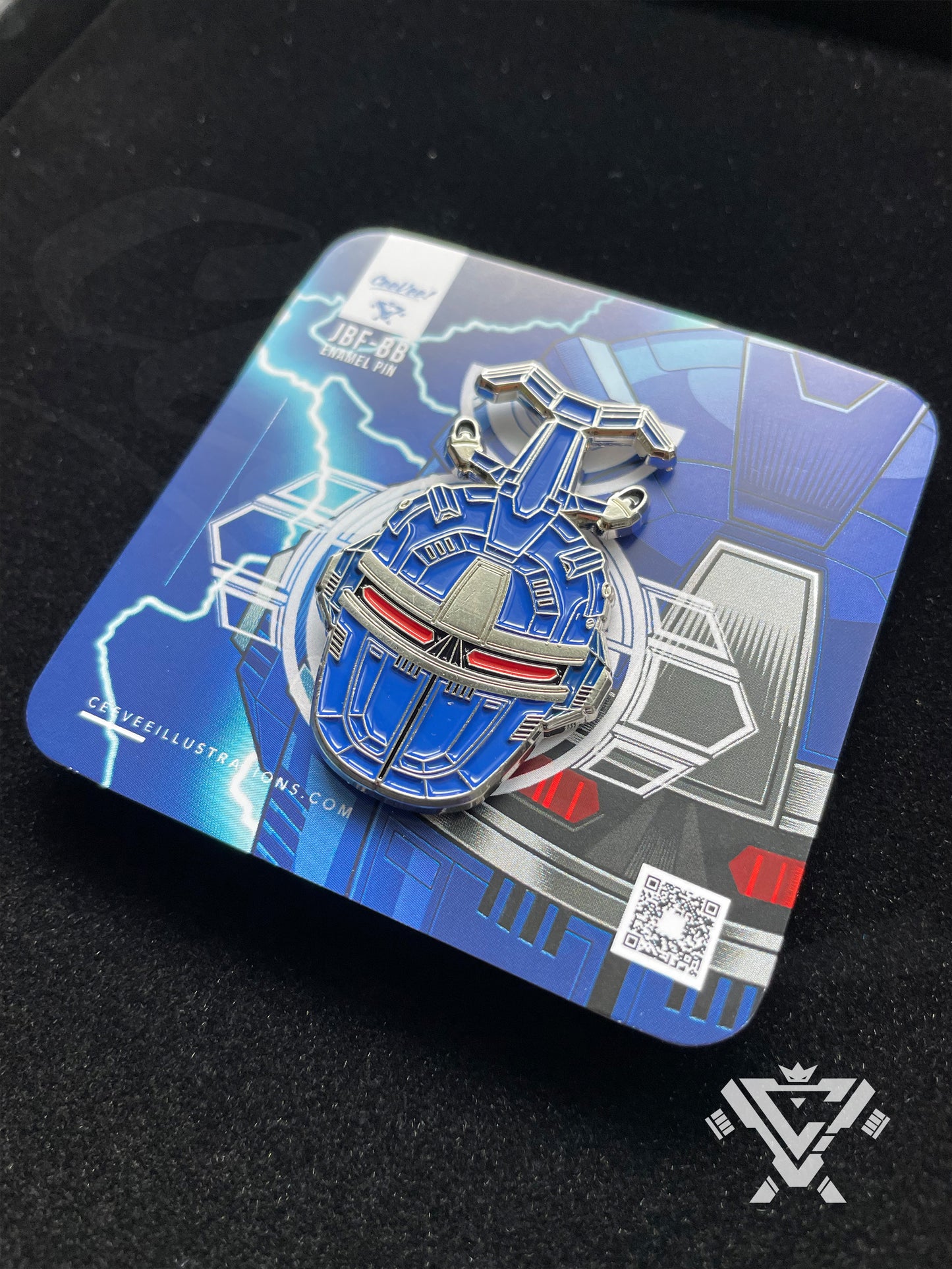 JBF-BB Blue Beet - Collectible Enamel Pin