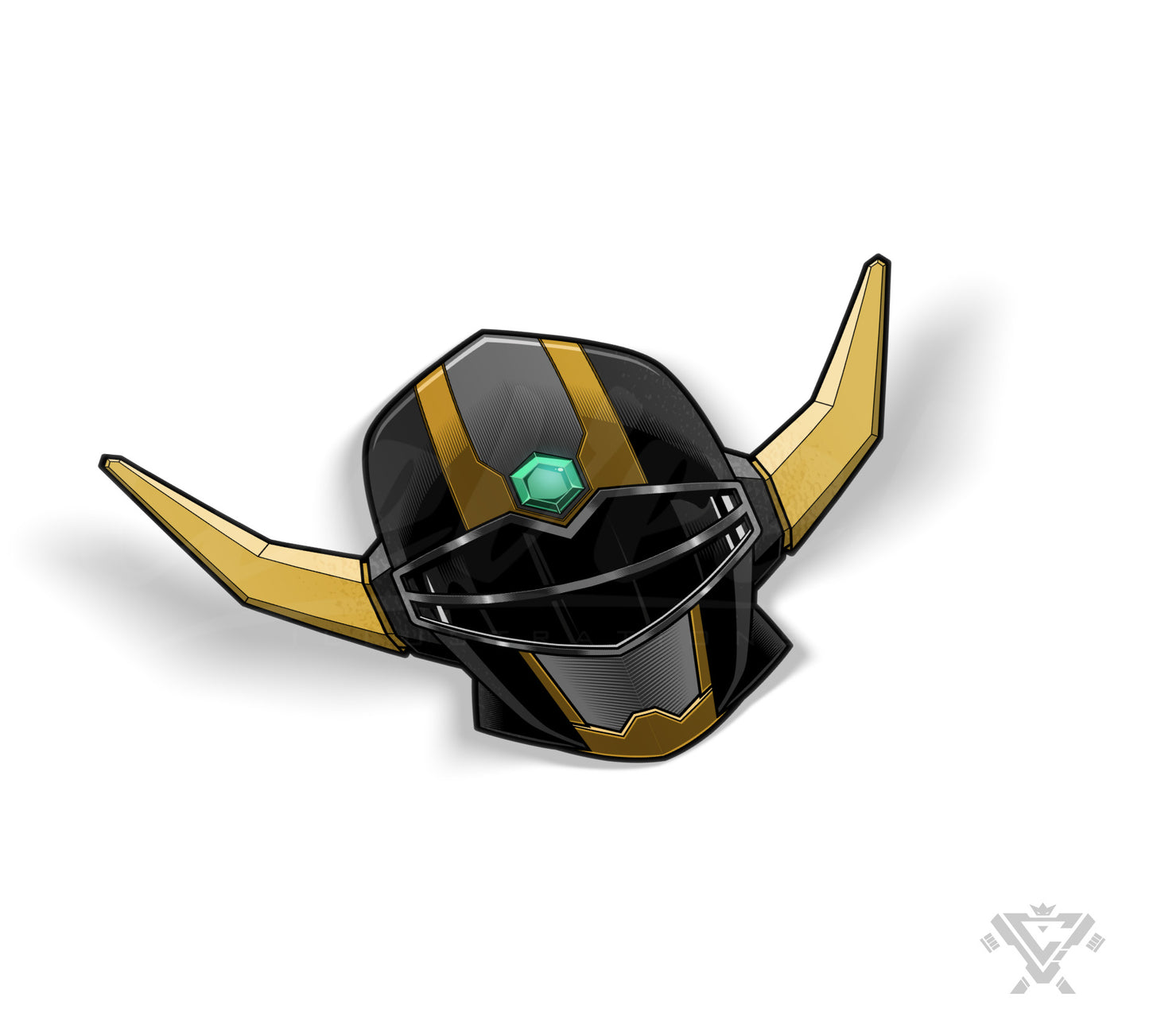 SSG-BB BullBlack - Small Vinyl Sticker