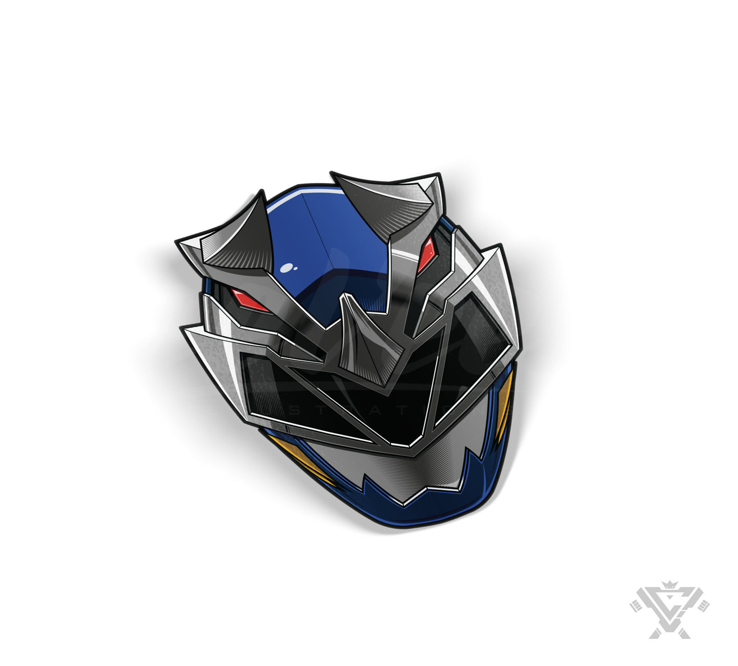 PCF-03 Cosmic Blue - SM Vinyl Sticker