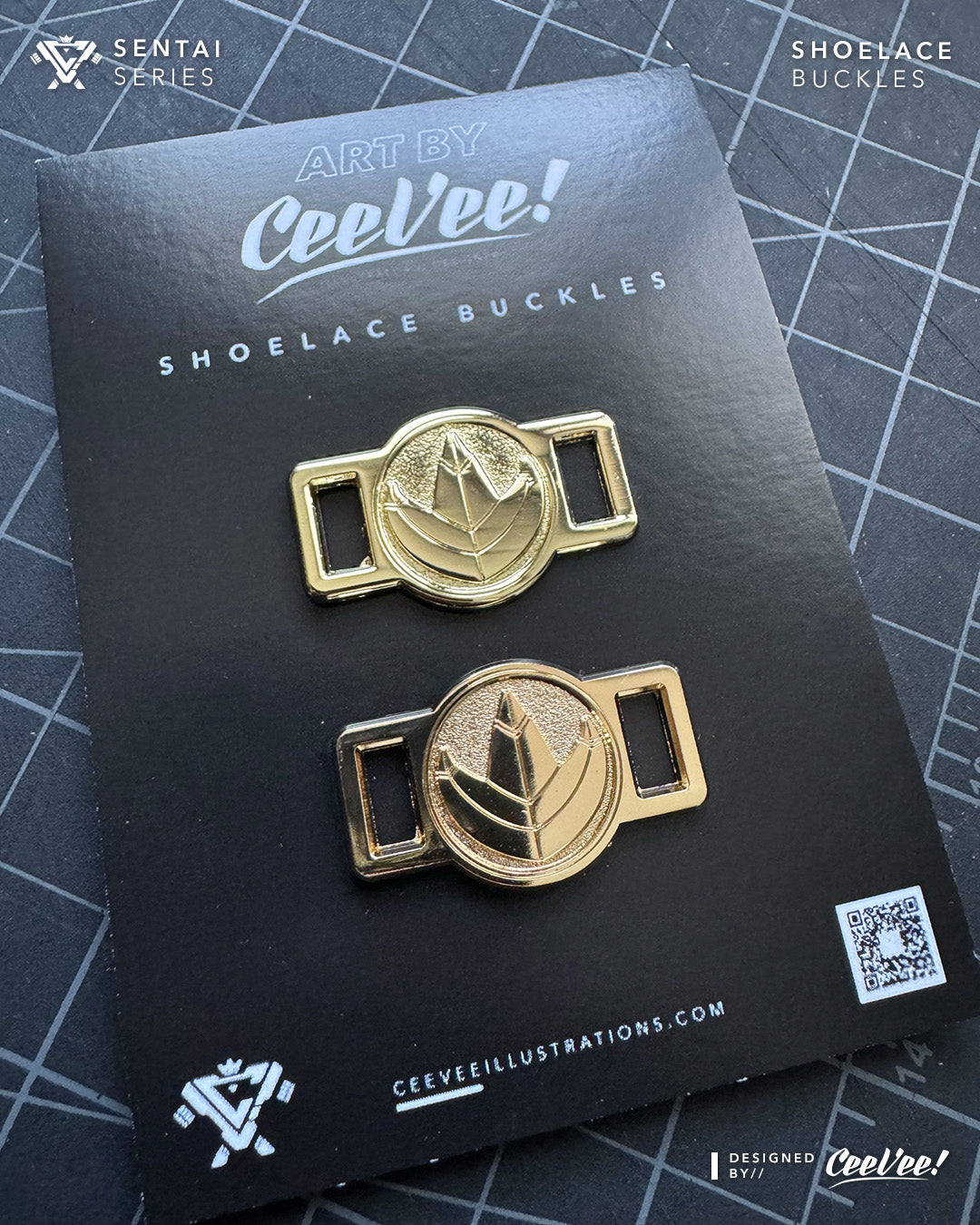 Dragonranger Insignia (Gold ver.) - Shoelace Buckle Accessory