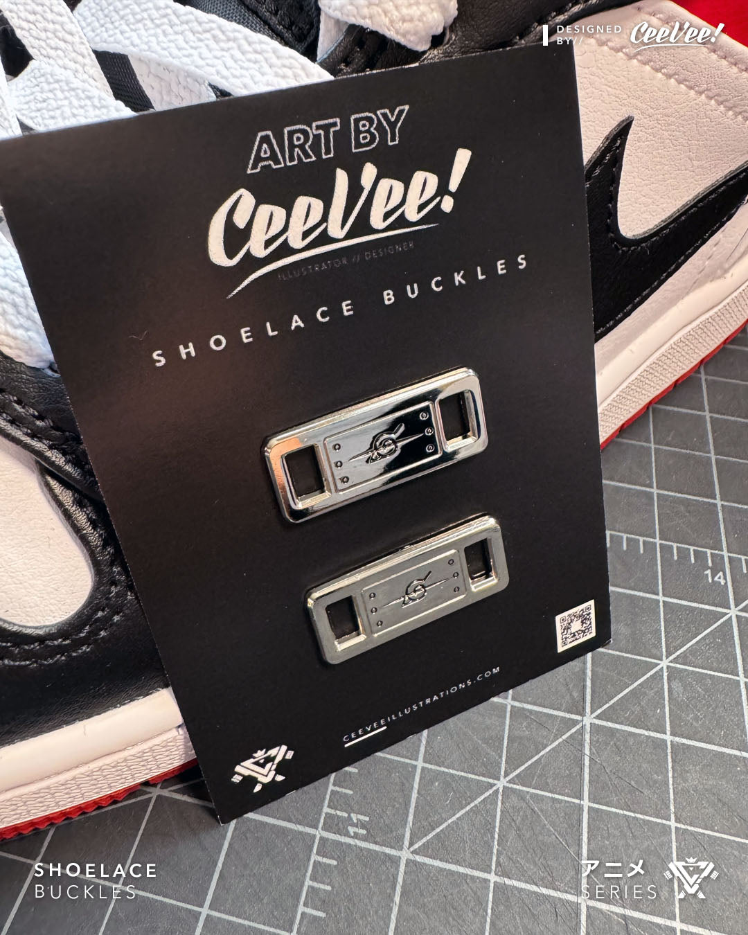 Ex-Leaf Shinobi - Shoelace Buckle Accessory