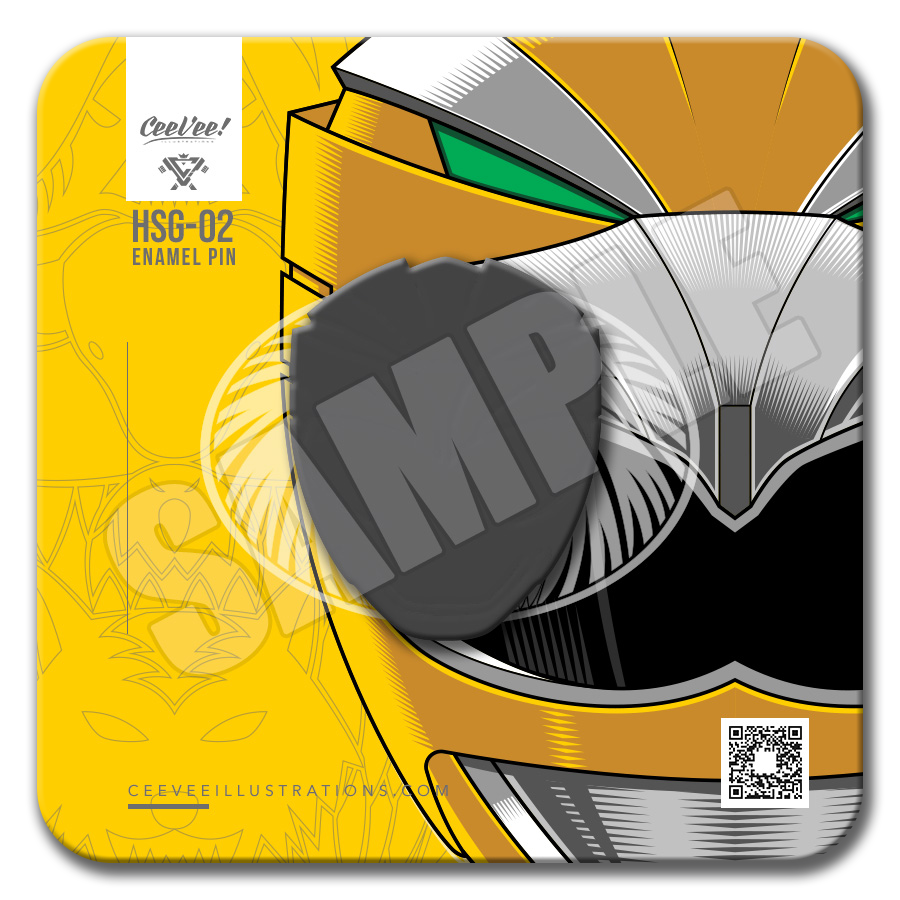HSG-02 GaoYellow - Collectible Enamel Pin ***PRE-ORDER ITEM. ESTIMATED ARRIVAL LATE-OCTOBER***