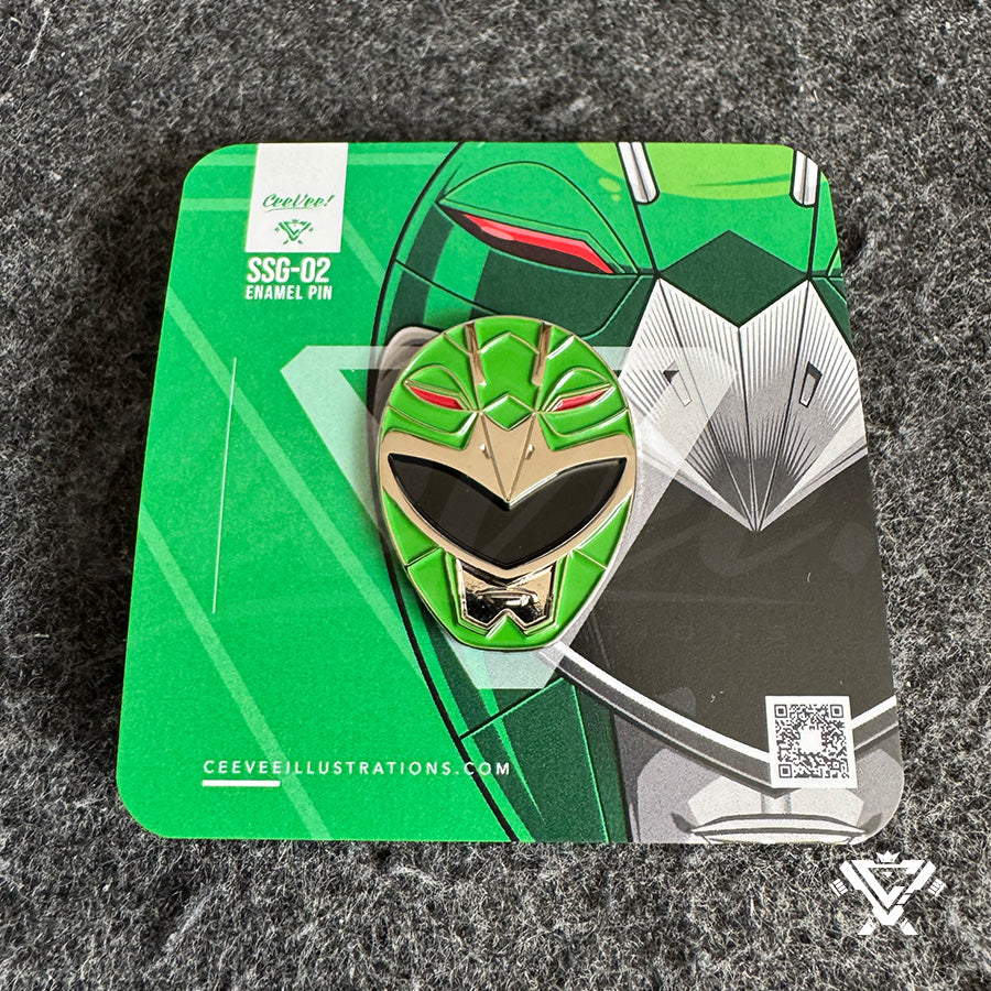 SSG-02 GingaGreen - Collectible Enamel Pin
