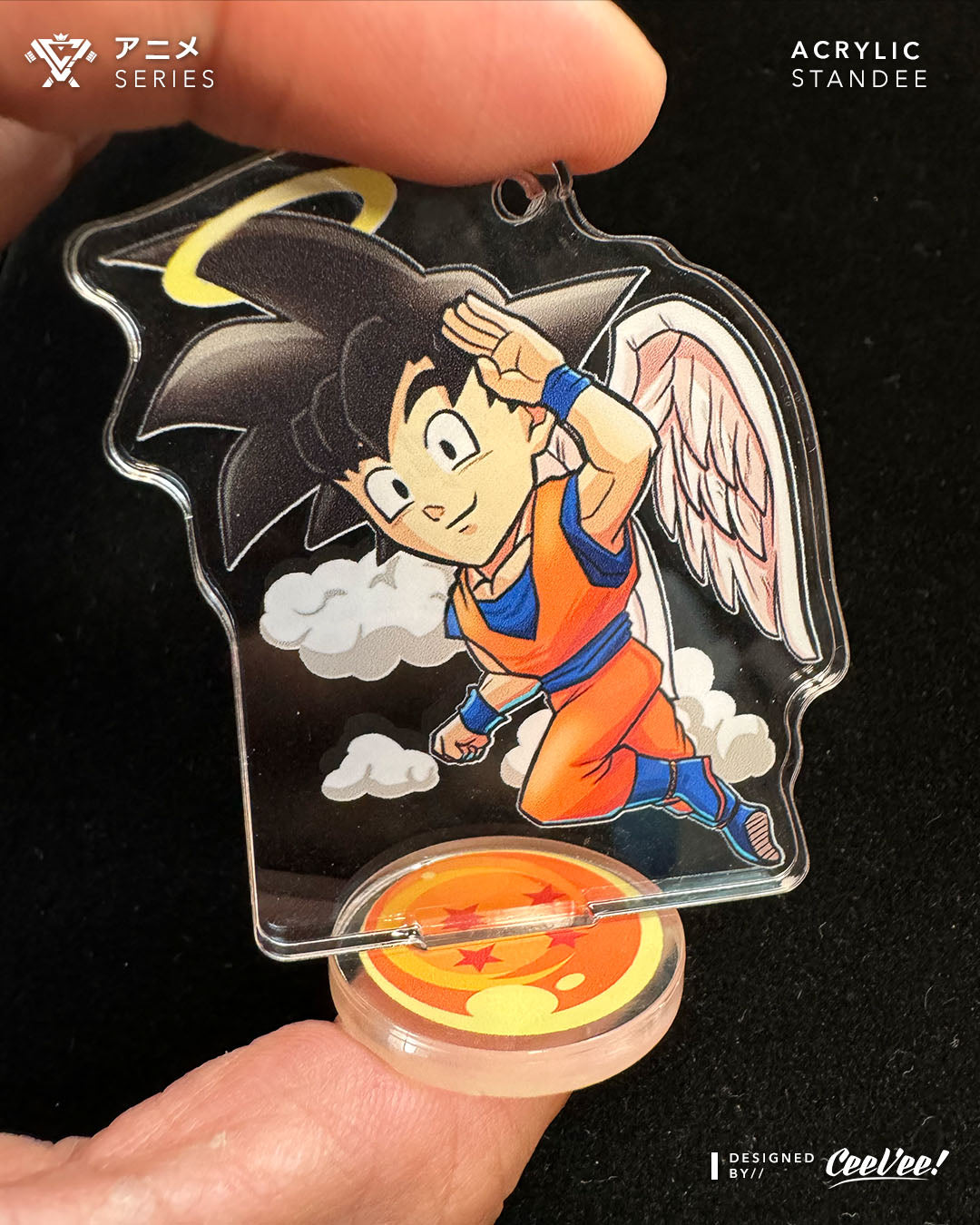 Message from Another World - Acrylic Keychain Charm