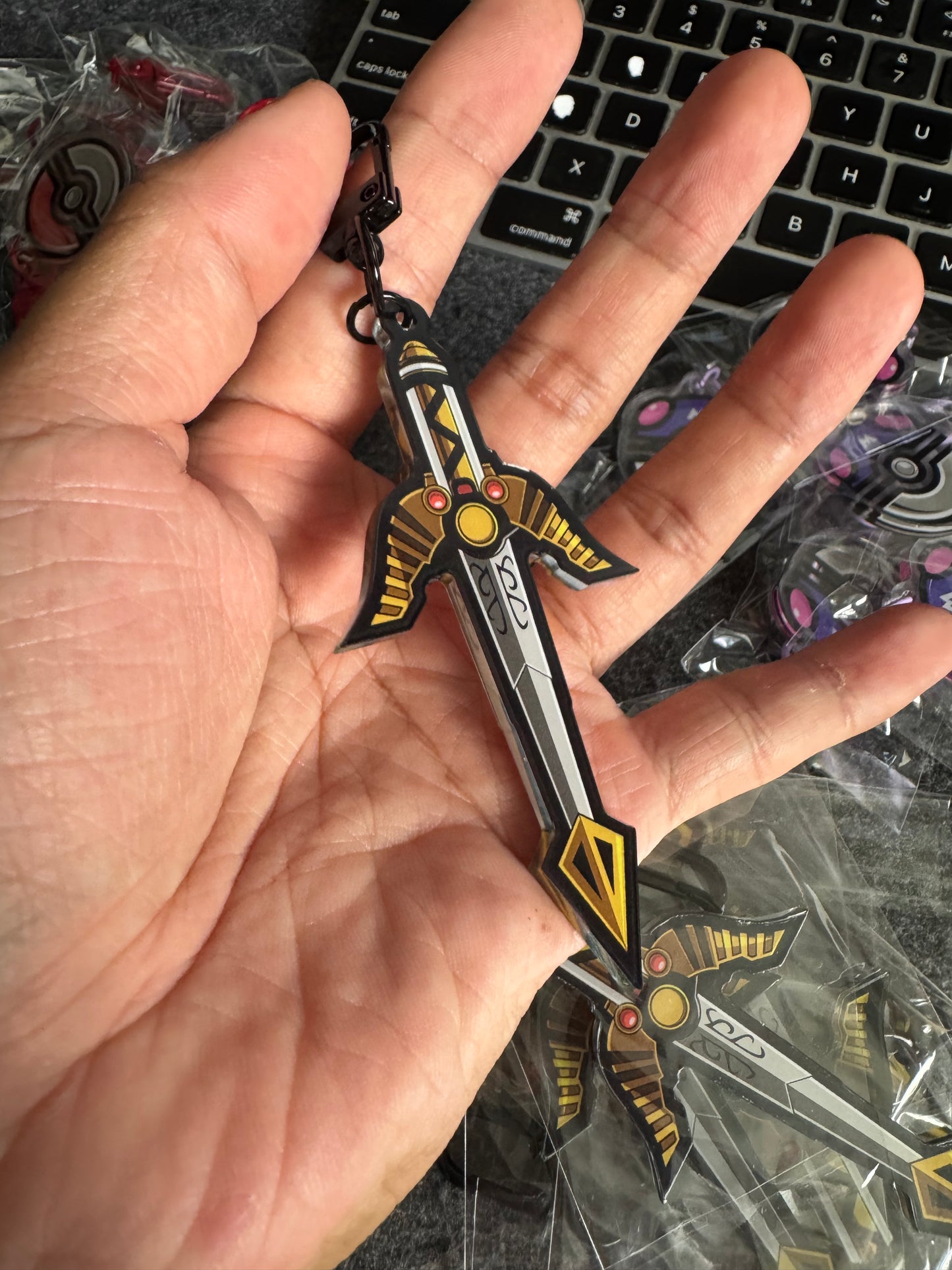 Starbeast Saber - Acrylic Keychain Charm