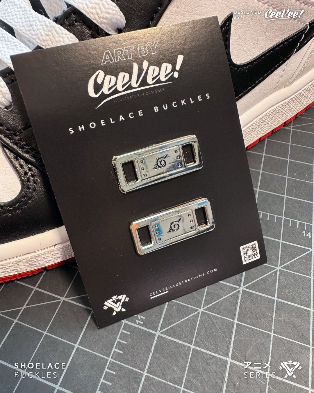 Leaf Shinobi - Shoelace Buckle Accessory