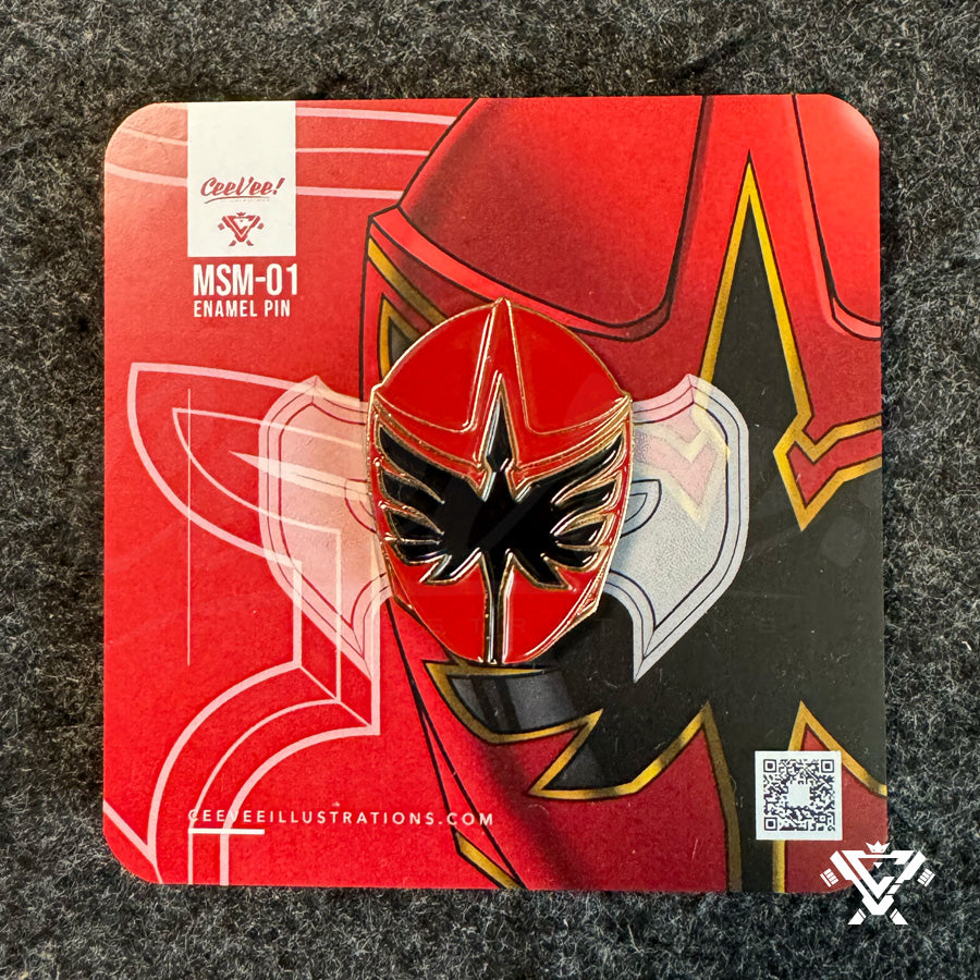 MSM-01 MagiRed Collectible Enamel Pin