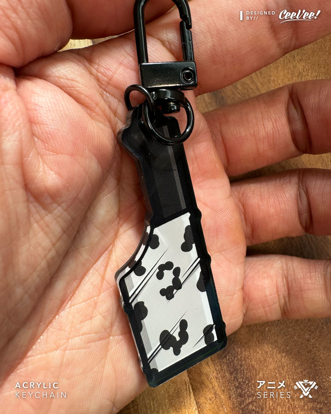 Blunt Cleaver - Acrylic Keychain Charm