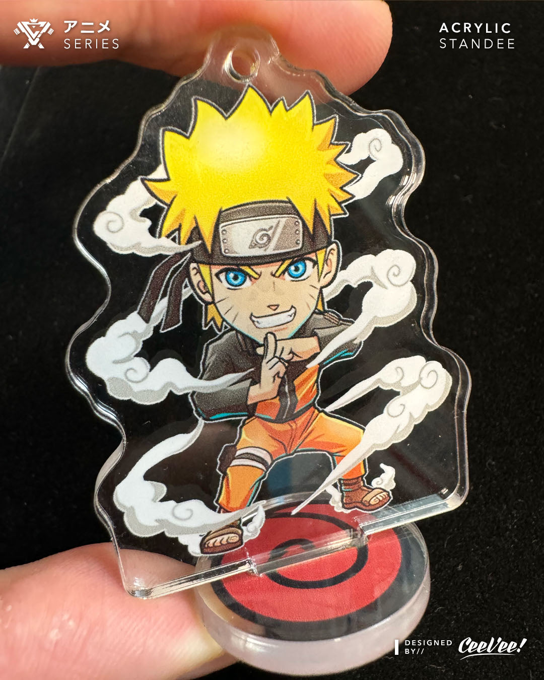 Kage Bunshin - Acrylic Keychain Charm