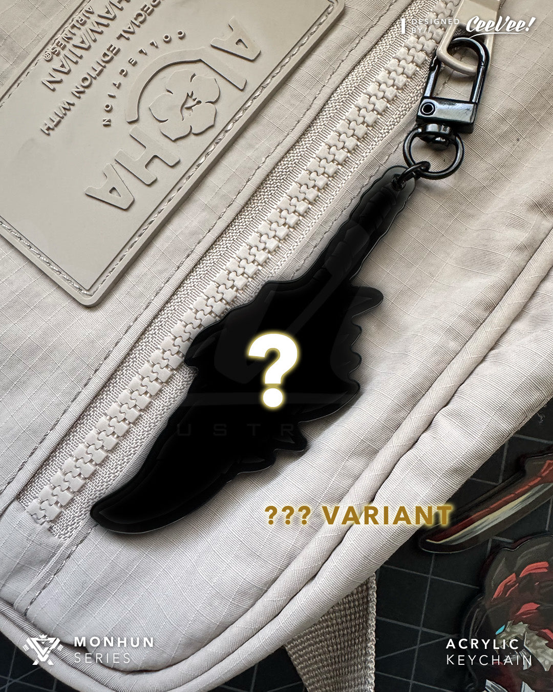 Liolaeus G.Sword Gacha Pack - Acrylic Keychain Charm