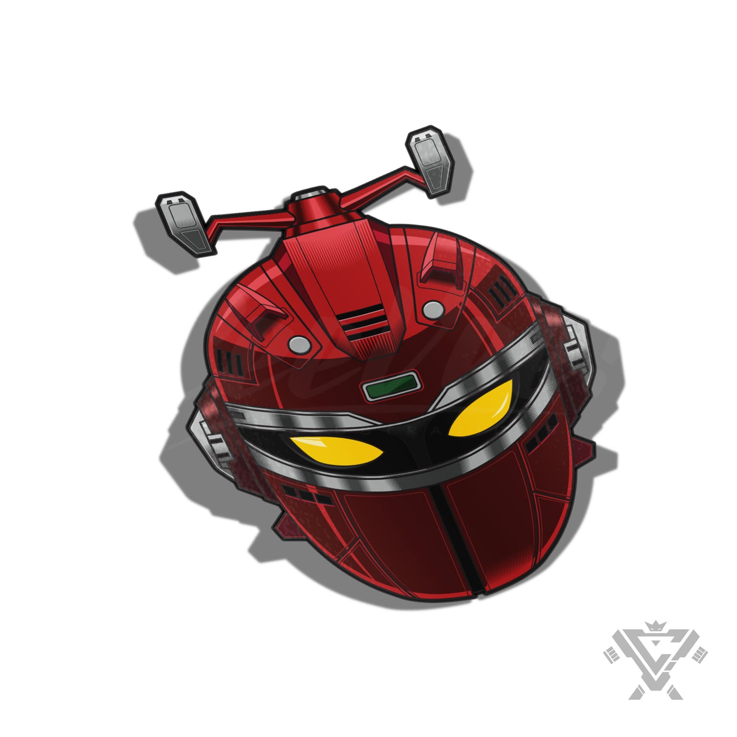 JBF-RD Reddle - Small Vinyl Sticker