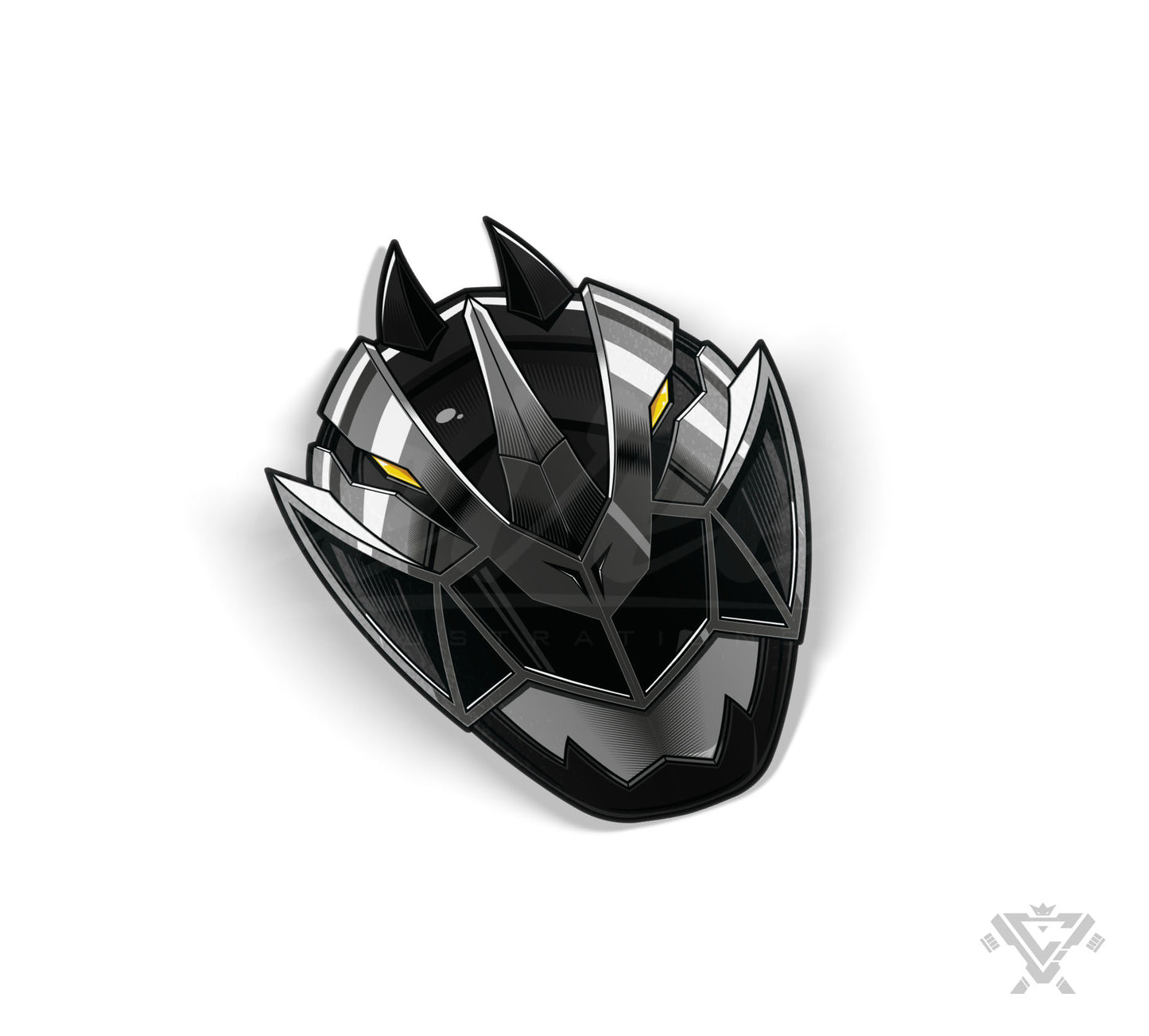 KSR-05 Ryusoul Black - SM Vinyl Sticker