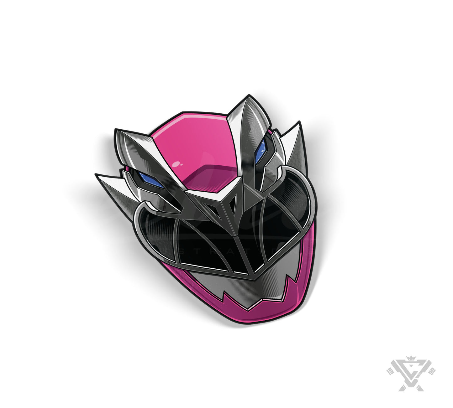 KSR-03 Ryusoul Pink - SM Vinyl Sticker