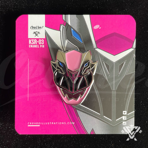 KSR-03 Ryusoul Pink - Collectible Enamel Pin