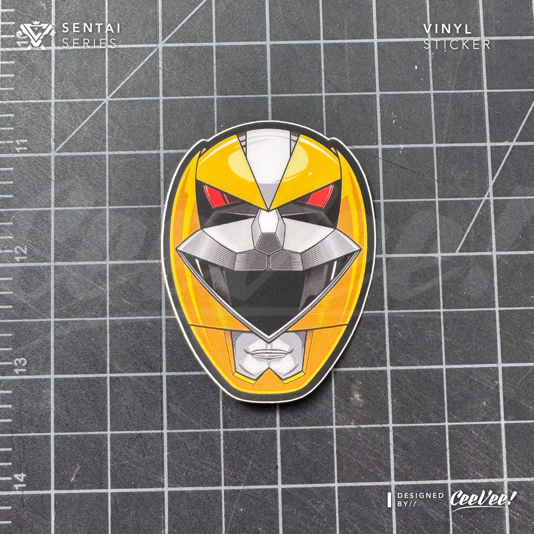 SSG-04 GingaYellow - Small Vinyl Sticker