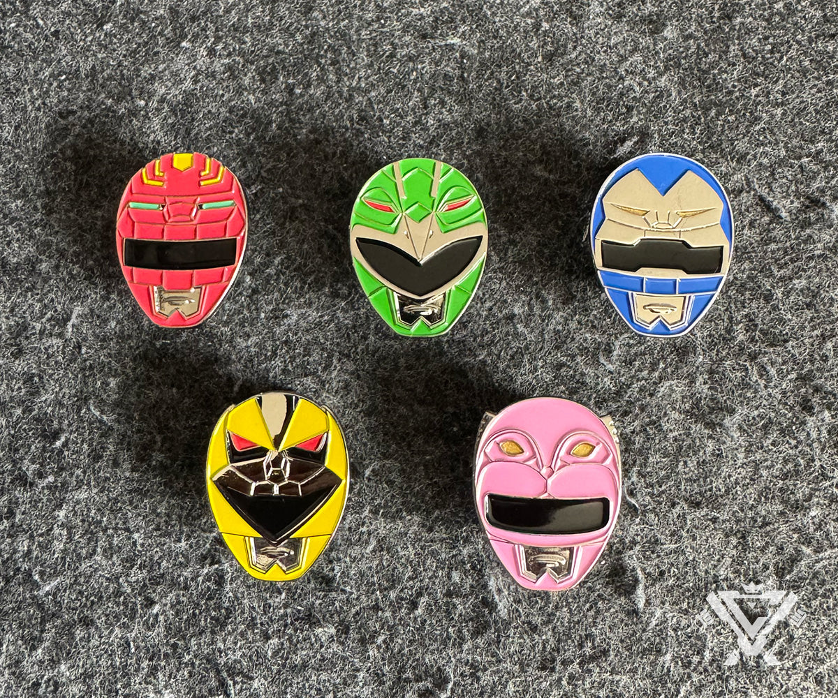 SSG-SET All-Star Beasts Collectible Enamel Pin Set (5 Pins)