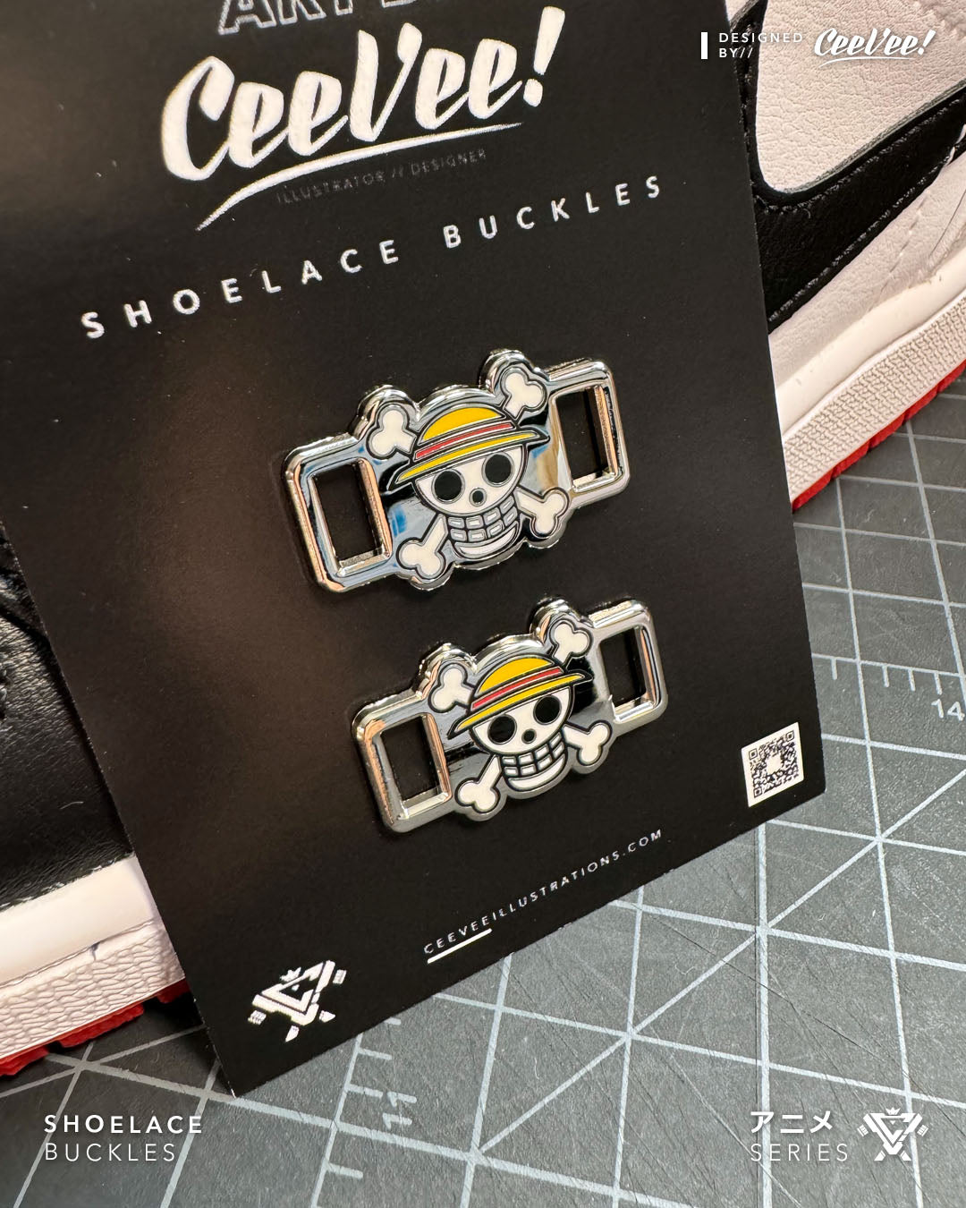 Strawhat Crew - Shoelace Buckle Accessory