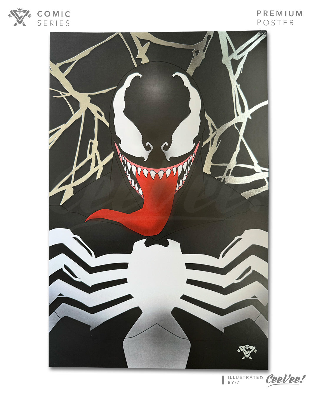 Venom Premium Foil Poster - 11" x 17"