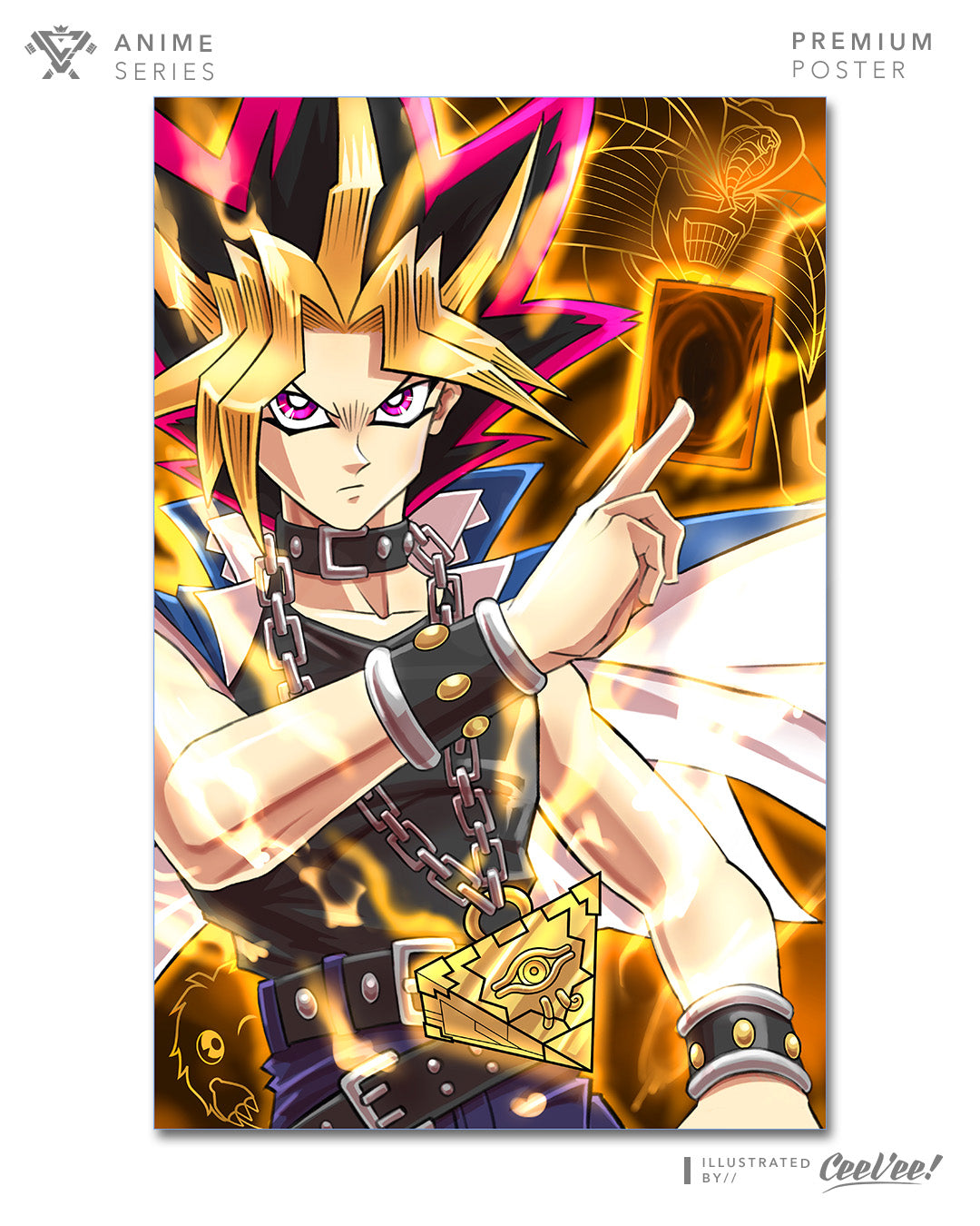 yugioh card posters Yami Yugi Premium Foil Poster have for any fan of this iconic card game Picked up the new Yu-Gi-Oh!