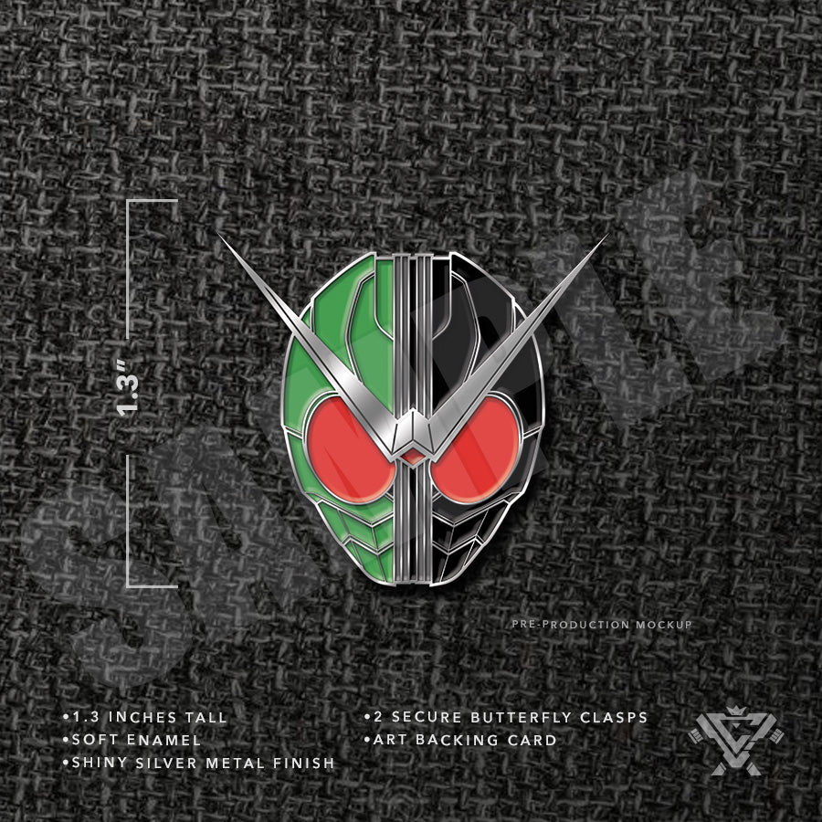 KRW-CJ Double (Cyclone/Joker) Collectible Soft Enamel Pin