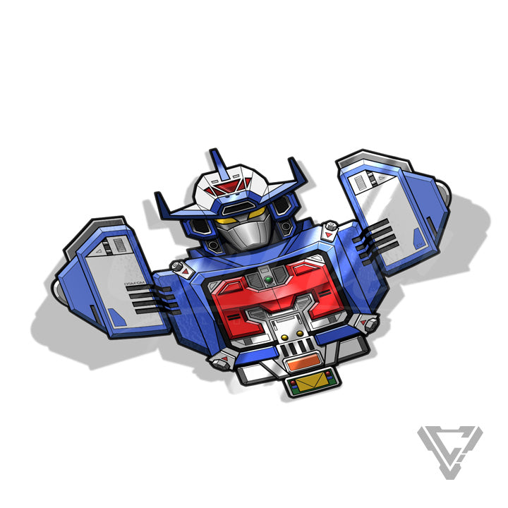 Galaxy Mega - 3"x 3" Holofoil Sticker