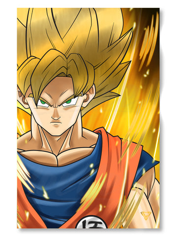 Earth's Greatest Defender SS Premium Gold Foil Poster - 11" x 17"