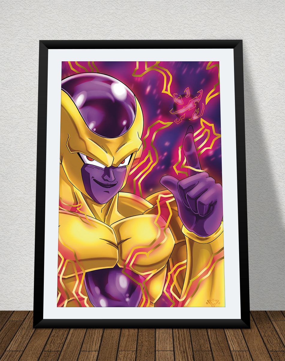 Ultimate Evolution Premium Gold Foil Poster - 11" x 17"