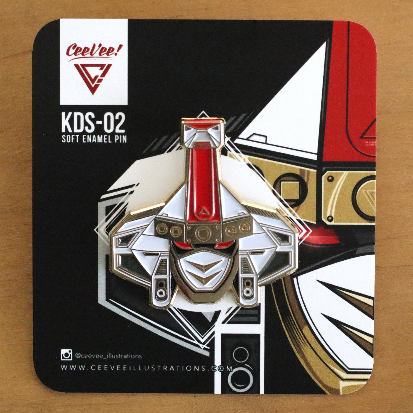 NSK-KD Kakure Daishogun - Collectible Enamel Pin