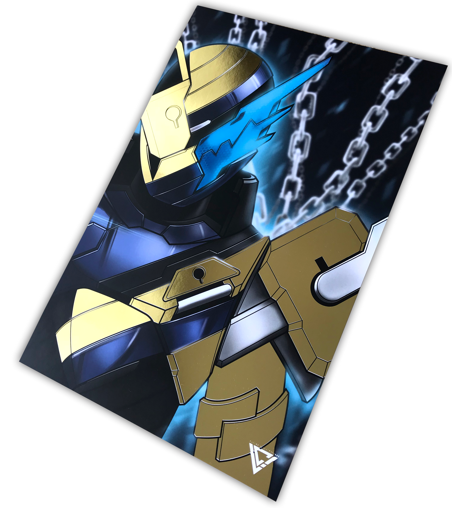 KeyDragon Premium Gold Foil Poster - 11" x 17"