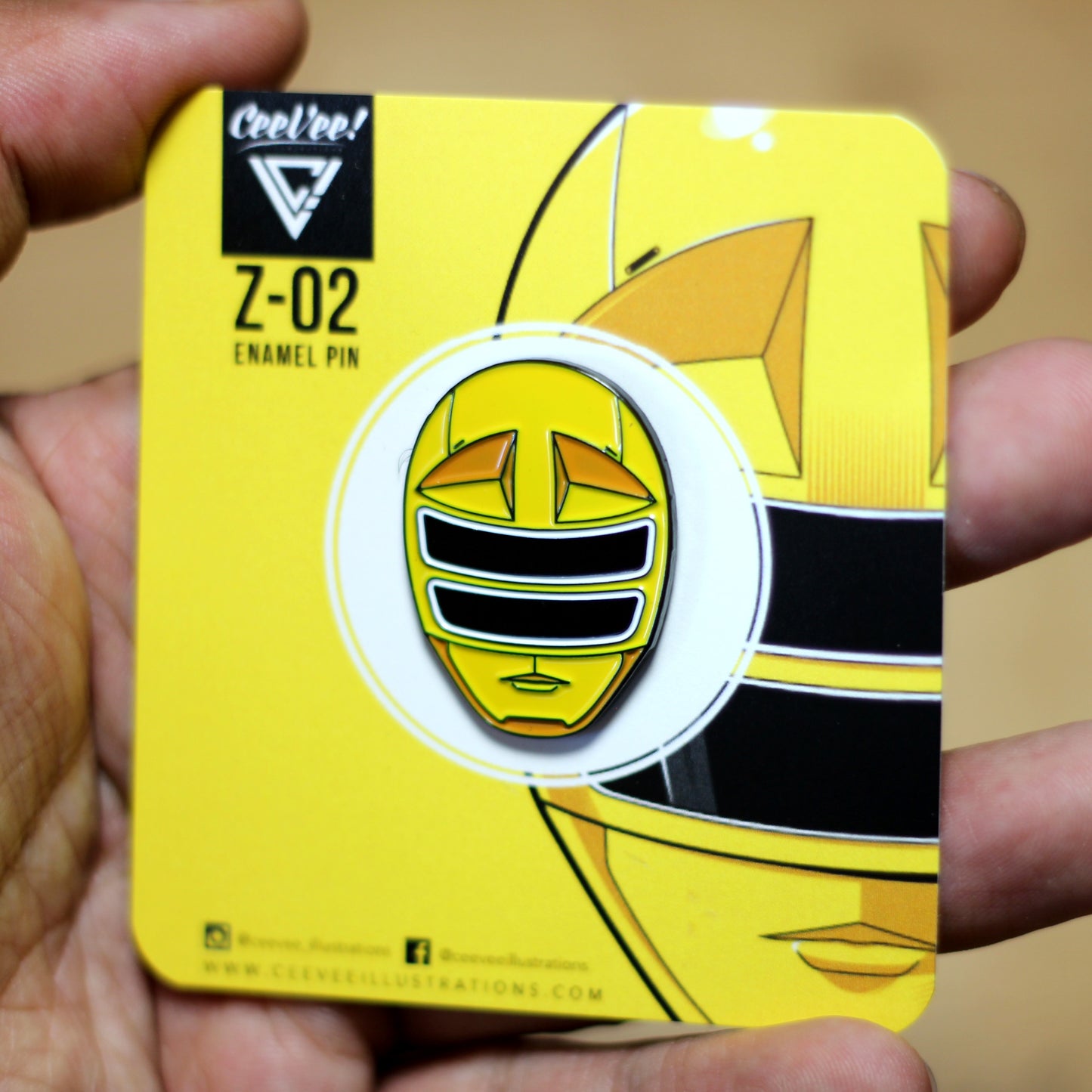 Z-02 SP Squadron Yellow - Collectible Enamel Pin