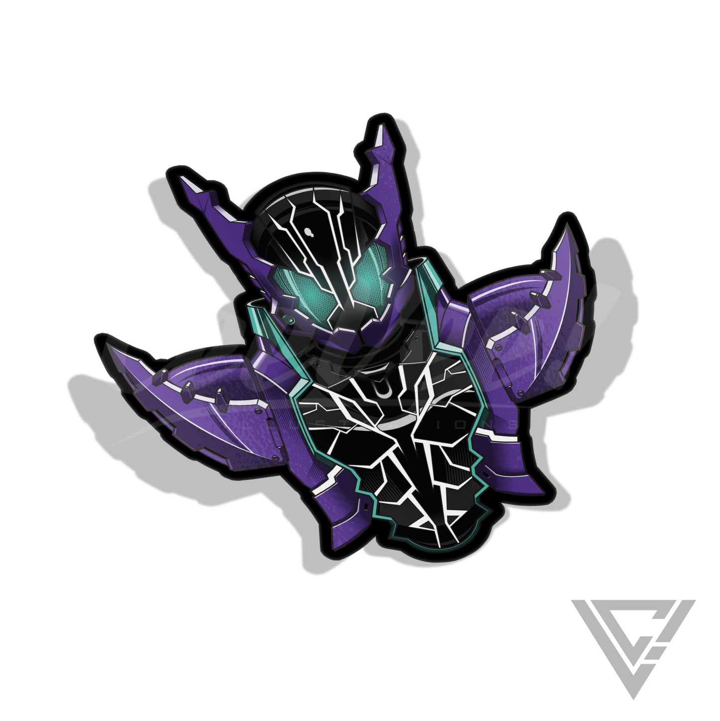 KRB-RG Rogue - 3"x 3" Vinyl Sticker