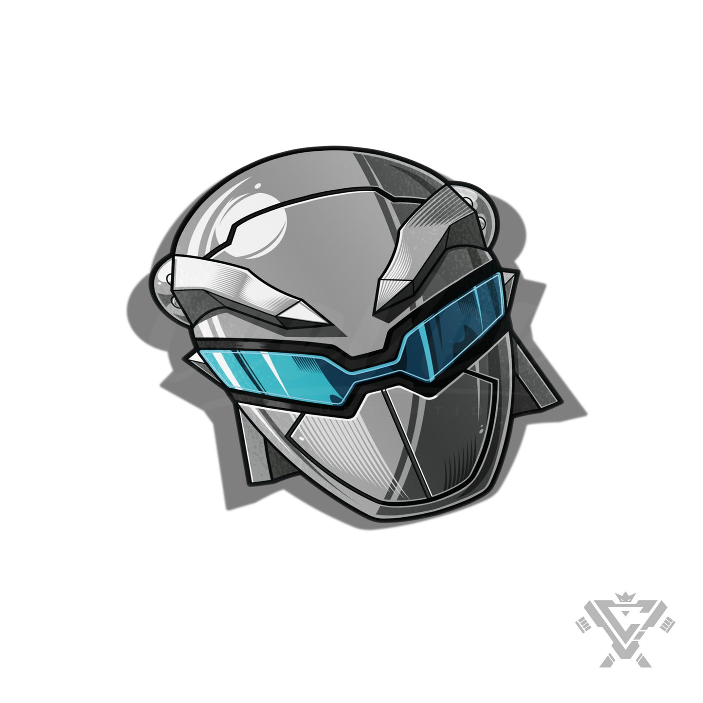 TSG-05 Stag Buster - 3"x 3" Vinyl Sticker