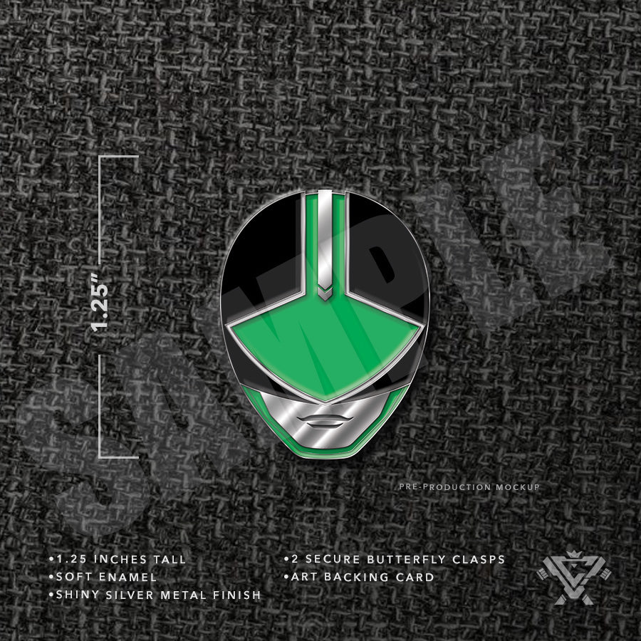 MST-05 TimeGreen - Collectible Soft Enamel Pin