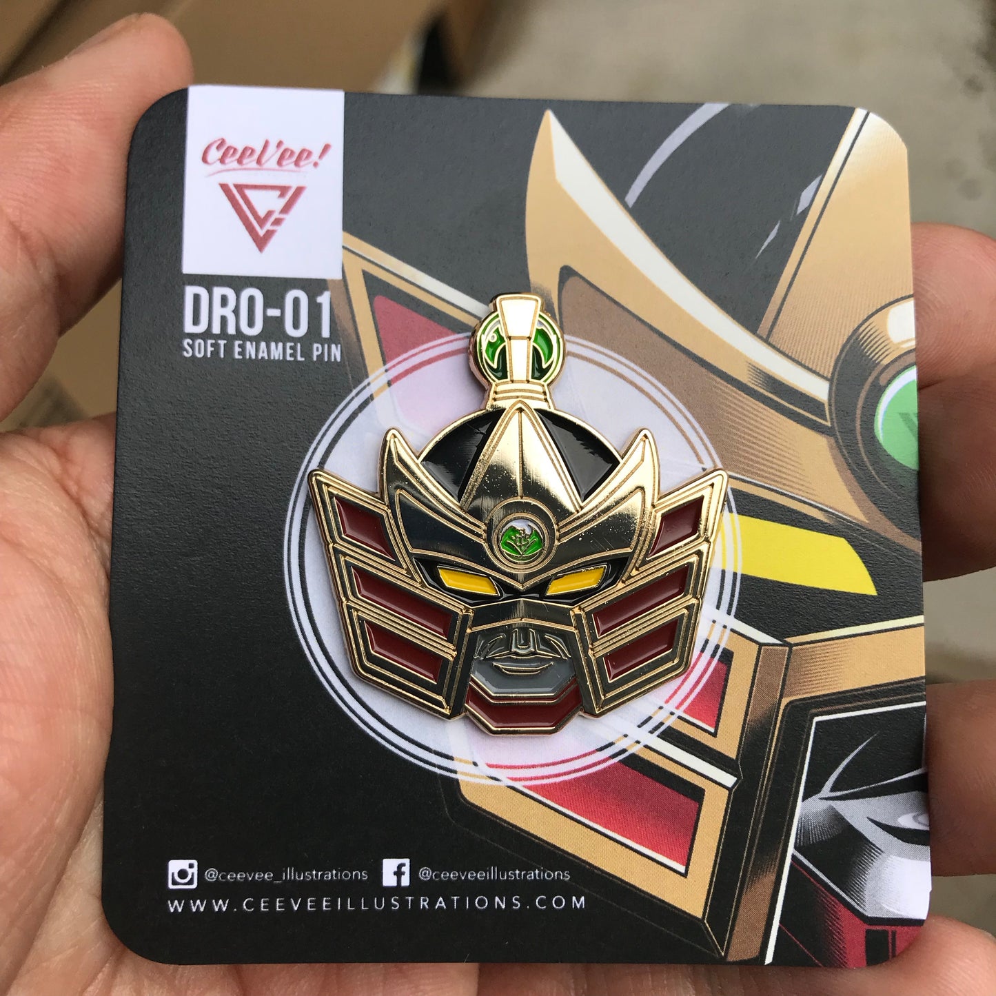 DAI-DO Dairenoh Soft Enamel Collectible Pin