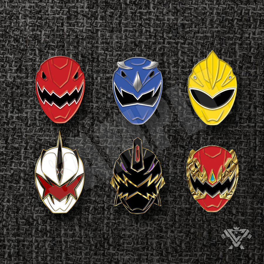 BSA-SET Blastasaur Squad  - Soft Enamel Collectible Pin Set (6 pins)