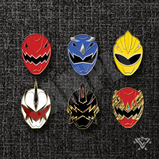 BSA-SET Blastasaur Squad  - Soft Enamel Collectible Pin Set (6 pins)