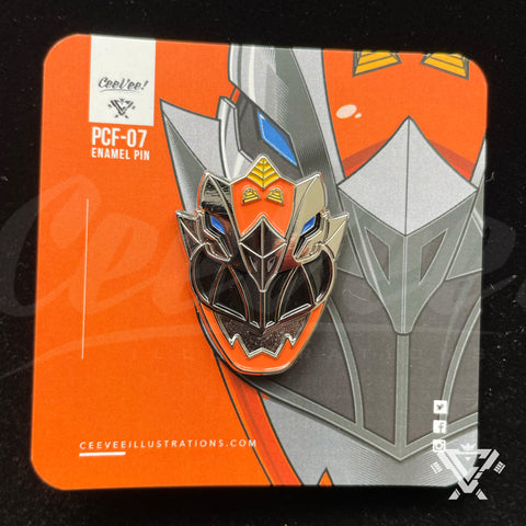 PCF-07 Cosmic Orange Ranger - Collectible Enamel Pin