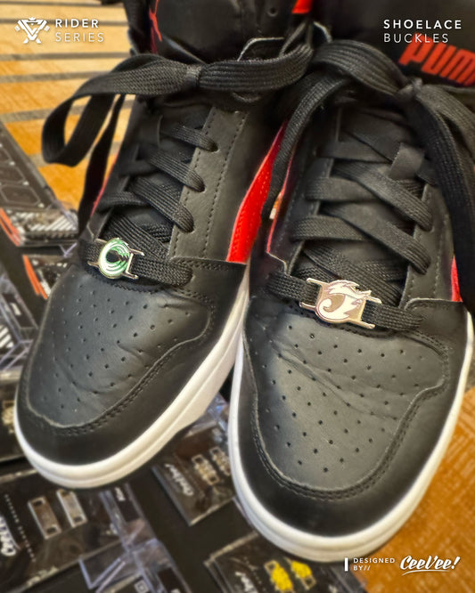 Cyclone // Joker (GunMetal ver.) - Shoelace Buckle Accessory