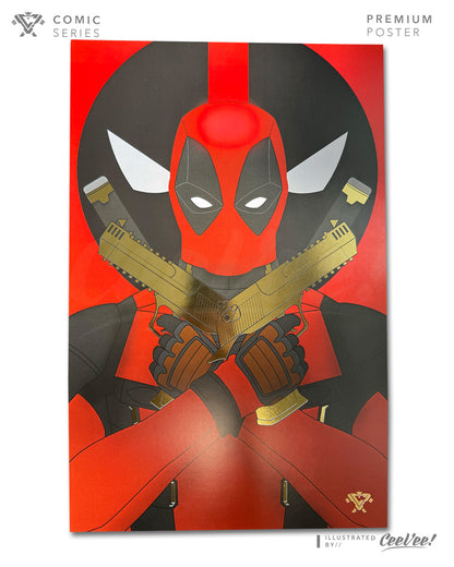 Deadpool Premium Foil Poster - 11" x 17"