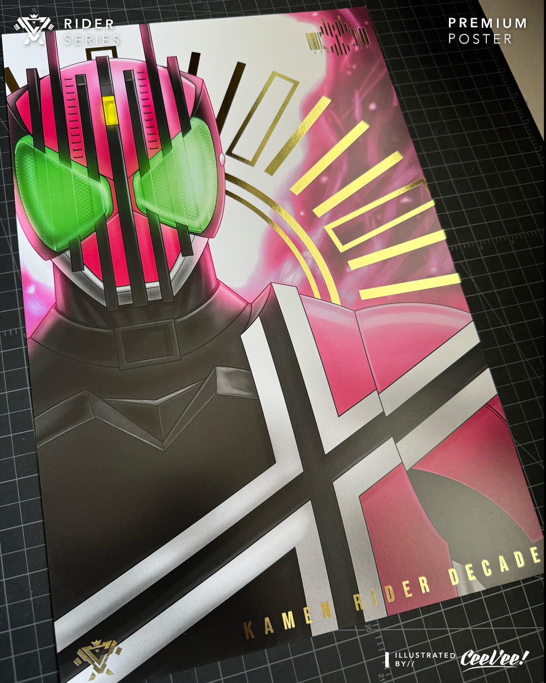 Poster Masked Rider Kamen Rider Premium Posters – CeeVee.Co