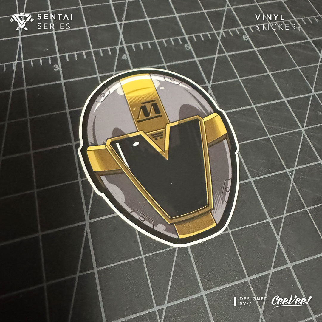 GGV-06 Titanium - Small Vinyl Sticker