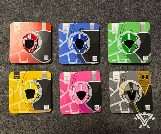 GGV-SET Rescue Squad - Collectible Enamel Pin Set (6 pins)
