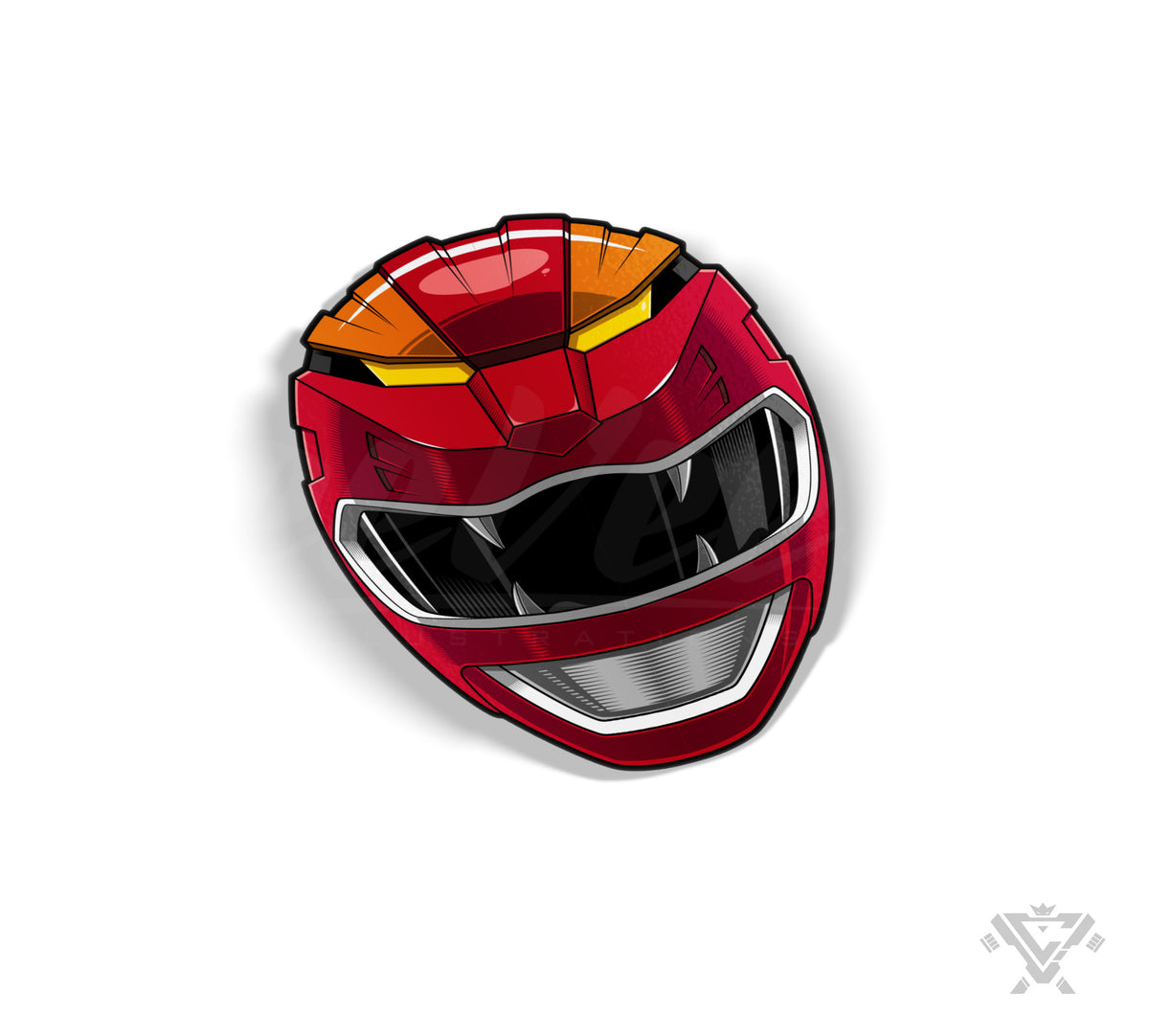 HSG-01 GaoRed - SM Vinyl Sticker ***PRE-ORDER ITEM. ESTIMATED ARRIVAL LATE-OCTOBER***