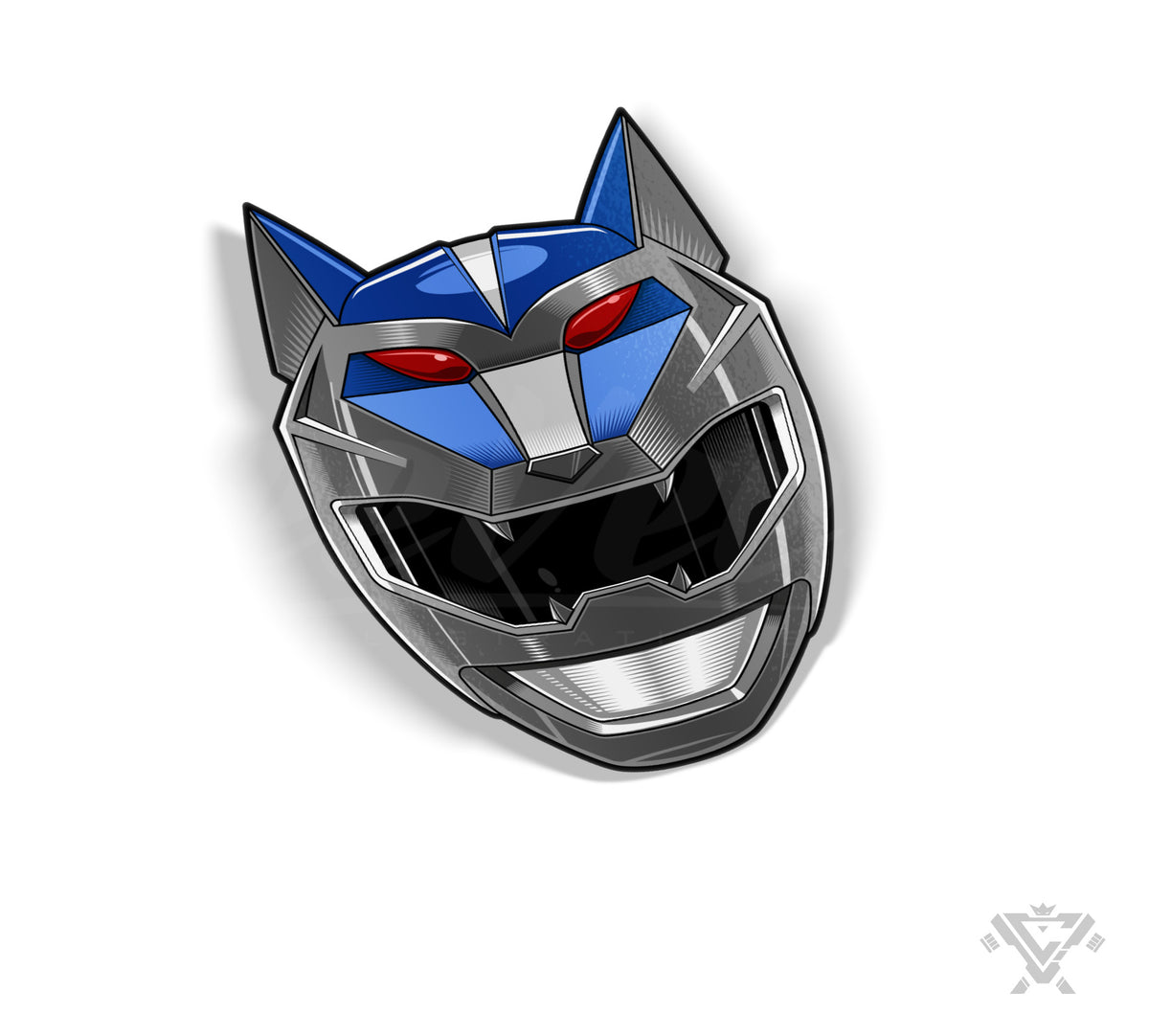 HSG-06 GaoSilver - SM Vinyl Sticker ***PRE-ORDER ITEM. ESTIMATED ARRIVAL LATE-OCTOBER***