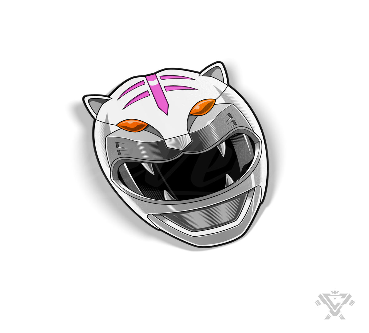 HSG-05 GaoWhite - SM Vinyl Sticker ***PRE-ORDER ITEM. ESTIMATED ARRIVAL LATE-OCTOBER***