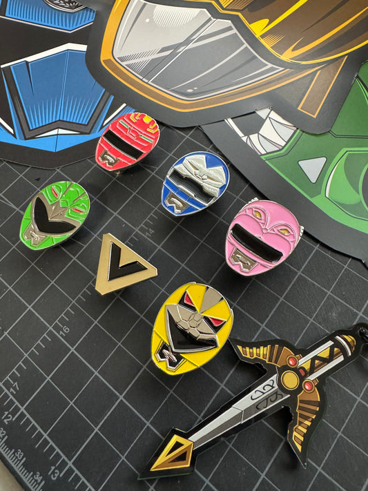 SSG-SET All-Star Beasts Collectible Enamel Pin Set (5 Pins) *BLKCBR SPECIAL*