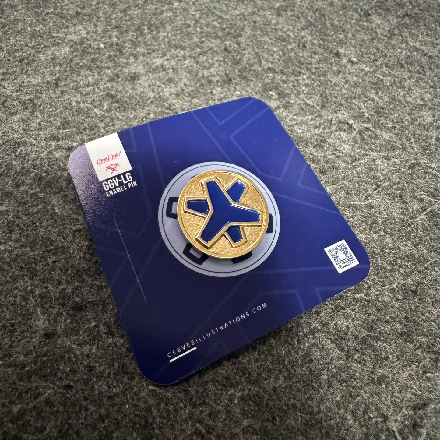 GGV-LG Gogo V Insignia - Collectible Enamel Pin