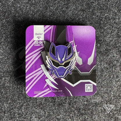 JSG-04 GekiViolet Collectible Enamel Pin