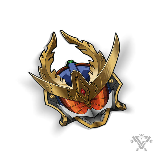 KRG-KA Kachidoki Arms - 5"x 5" Vinyl Sticker