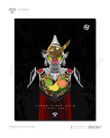 Kamen Rider Gaim Kiwami Arms - 8" x 10" Mini Poster